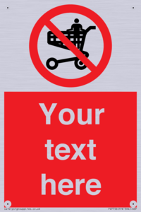 Custom prohibition no standing in trolley